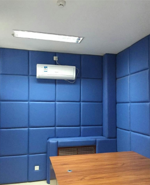 布藝吸音軟包，會議室防撞吸音軟包，電影院，體育館吸音材料